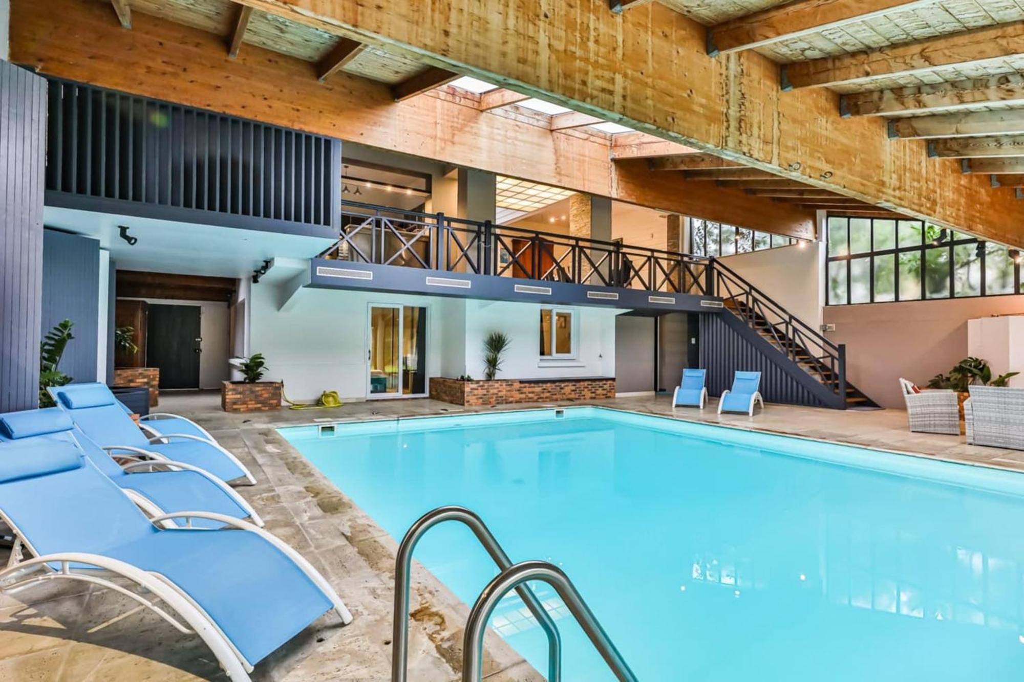 فيلا L'Atypique - Piscine Interieure - Wifi شلانس المظهر الخارجي الصورة